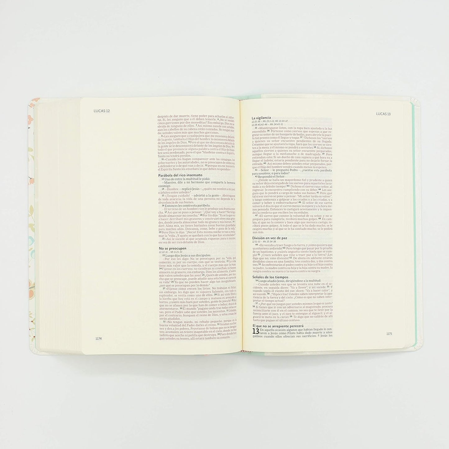 Biblia NVI Ilustra tu fe flores 8.5 puntos