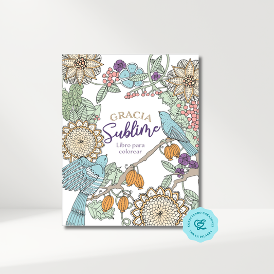 Gracia Sublime (Libro Para Colorear) Pasta blanda