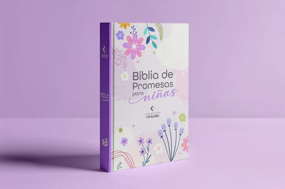 Biblia NTV de promesas para niñas rosa Tapa dura 12.5 puntos