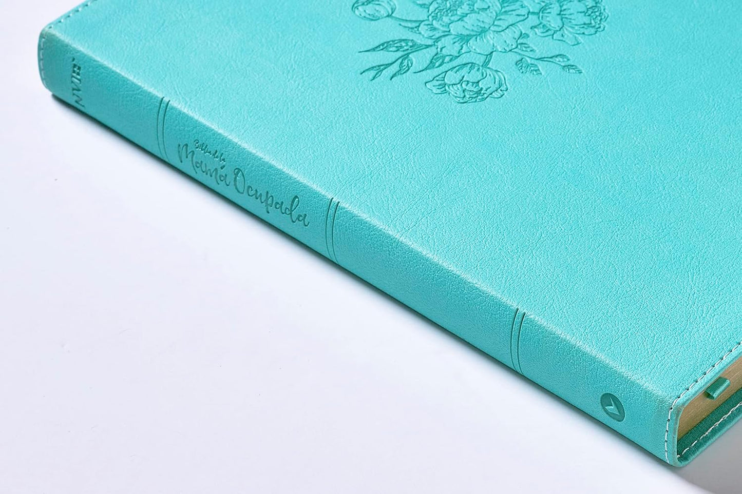 Biblia NVI de la Mamá Ocupada Turquesa