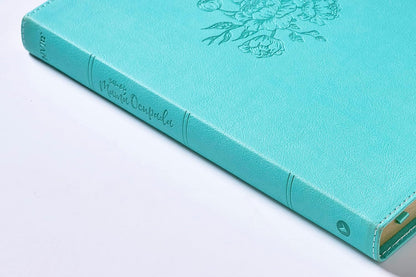 Biblia NVI de la Mamá Ocupada Turquesa