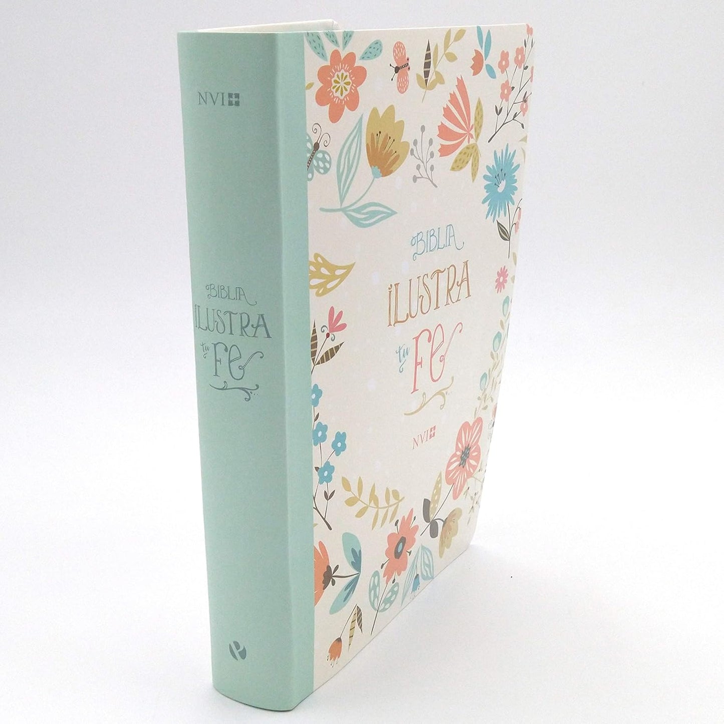 Biblia NVI Ilustra tu fe flores 8.5 puntos