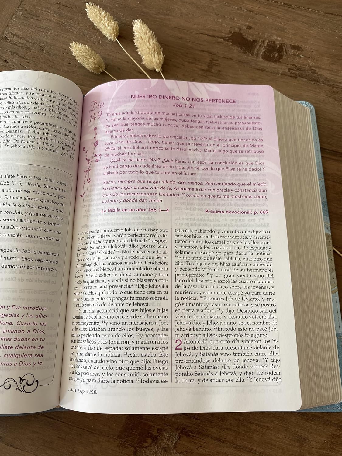 Biblia RVR1960 Mujer conforme al corazón de Dios Imitación piel