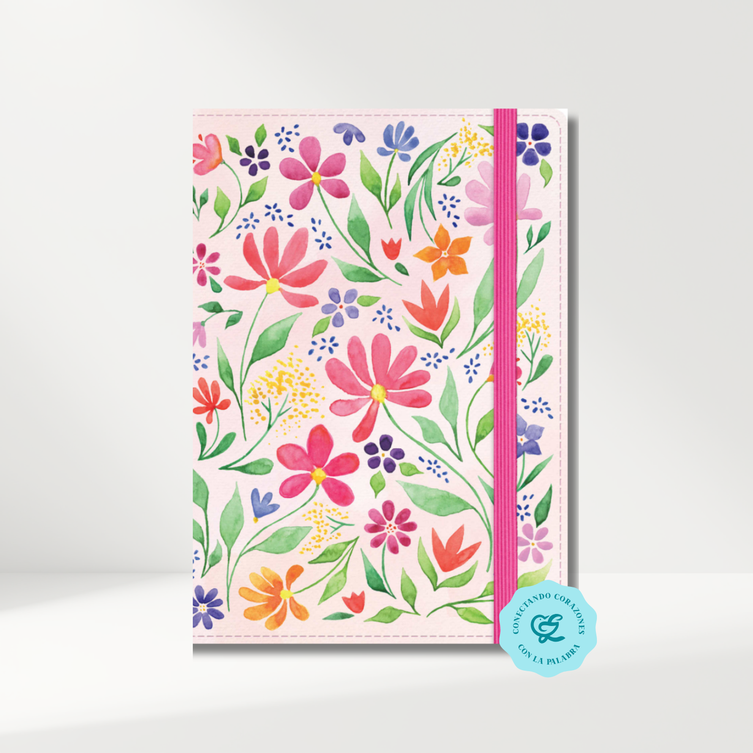 Biblia RV1960 Apuntes tamaño personal floreada 8.5 puntos