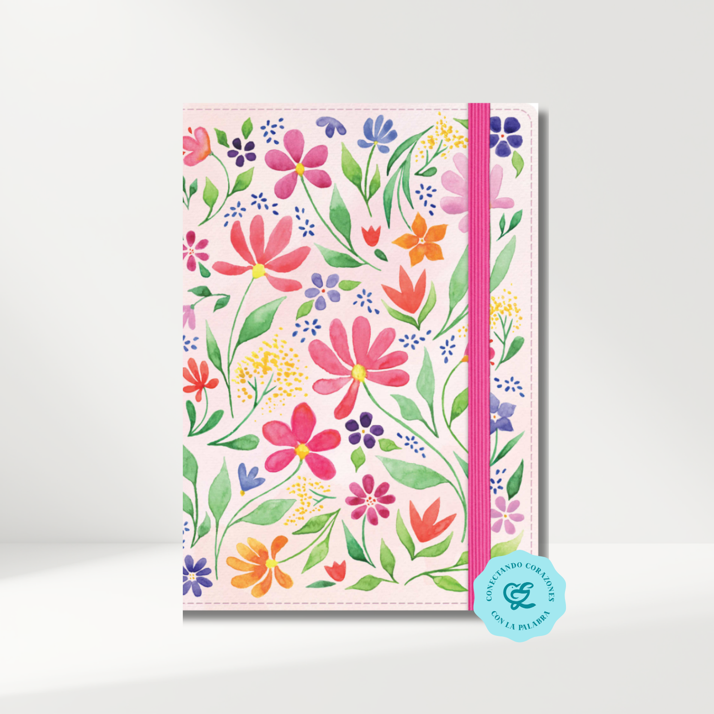 Biblia RV1960 Apuntes tamaño personal floreada 8.5 puntos