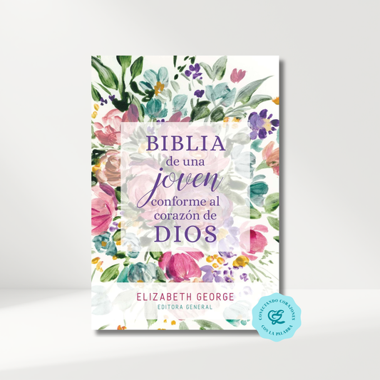 Biblia RV1960 de una joven conforme al corazón de Dios Tapa dura