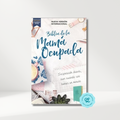 Biblia NVI de la Mamá Ocupada Turquesa
