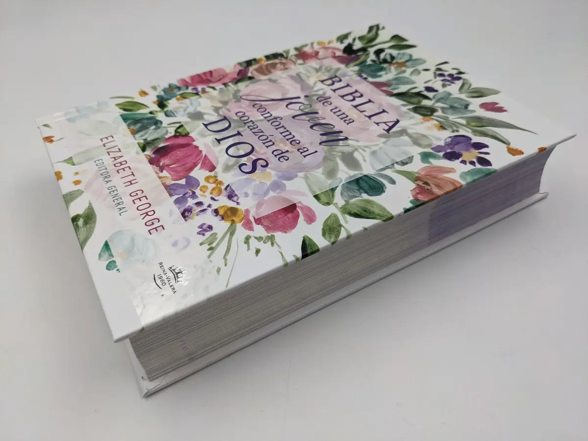 Biblia RV1960 de una joven conforme al corazón de Dios Tapa dura