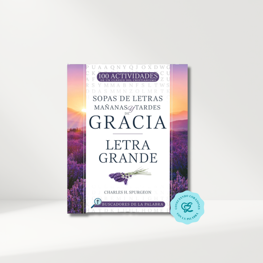 Mañanas Y Tardes de Gracia: Letra Grande- Charles Spurgeon